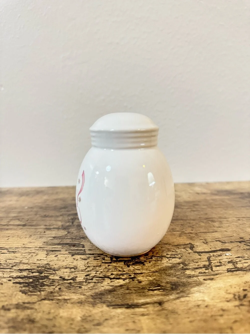 Floral Basket Ceramic Salt & Pepper Shakers |Set of 2